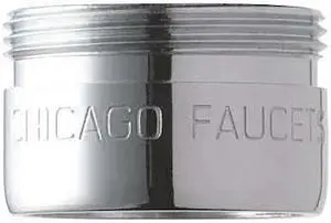 CHICAGO FAUCETS E34JKABCP 13/16-27M Pressure Comp. Aerator Outlet
