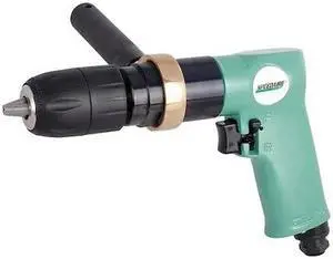 SPEEDAIRE 21AA75 Air Drill, Keyless, 1/2 In, 800 RPM