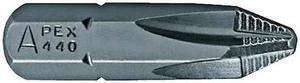 APEX TOOL GROUP 440-2-ACR2X-5PK Torsion Bit,SAE,1/4",Hex,No 2,1",PK5