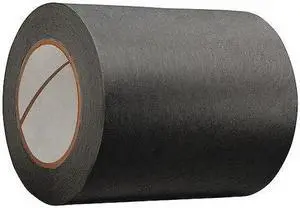 ZORO SELECT TC602-0.75"X60YD-BLK(CA-48) Masking Tape, 3/4 in W x 60 yd L, 4.9