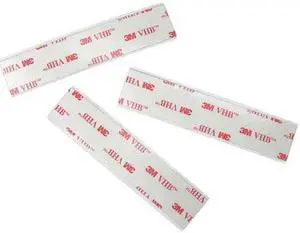 3M 4930 3M 4930 VHB Tape 1" x 3", White, 25 mil, 100PK