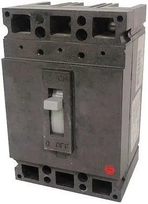GE TED136020WL Molded Case Circuit Breaker, TED Series, 20A, 3 Pole, 600V AC,