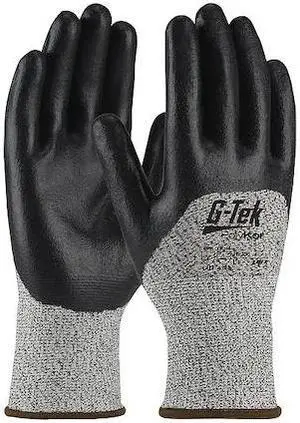 PIP 16-355/L Cut-Resistant Glove, Cut Level A2 ,Dipped ,Foam Nitrile ,Sandy ,L