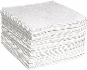 SPILLTECH WPB200S Absorbent Pad, 15 in W x 19 in L, Absorbs 31 gal. per Pkg,