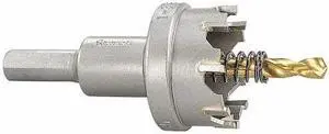 STARRETT SM35 Carbide Tipped Hole Saw,1-3/8",35mm