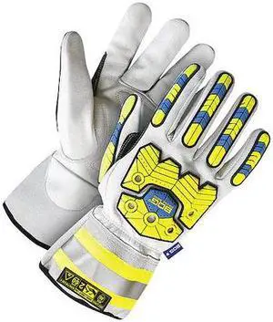 BDG 20-1-10698-X3L Cut-Resistant Leather Gloves, Cut Level A5 ,3XL 1 PR BDG 20-1-10698-X3L Cut-Resistant Leather Gloves, Cut Level A5 ,3XL 1 PR