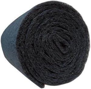 ZORO SELECT 5C434 25 in x 15 ft x 2 in Hog Hair Air Filter Roll, MERV 6, Blue