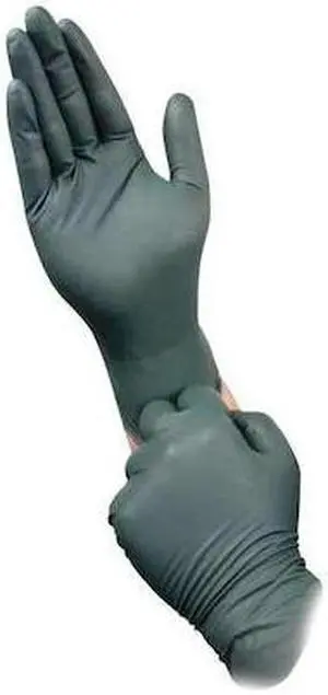 ANSELL DFK-608-L DFK-608, Disposable Gloves, 11.4 mil Palm, Nitrile,