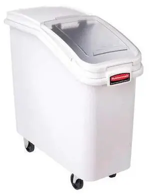 RUBBERMAID COMMERCIAL FG360088WHT Ingredient Bin Ingredient Bin, White,