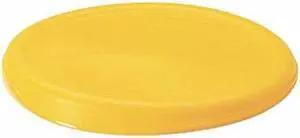 RUBBERMAID FG573000YEL Round Storage Container Lid, Yellow