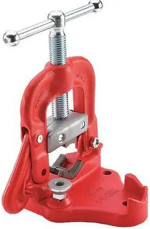 RIDGID 40090 Bench Yoke Vise,1/8-3 In. Cap,12-1/2 H