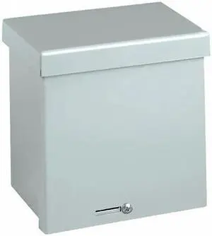 Wiegmann Enclosure,Mtlc,12In.Hx 12In.Wx8In.D  RSC121208G