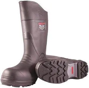 TINGLEY 27251 Men's Tall Rubber Boots, 14 Composite Toe, 15" H, Black, 27251
