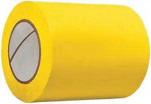 ZORO SELECT TC602-1"X60YD-YEL(CA-36) Masking Tape, 1 in W x 60 yd L, 4.9 mil