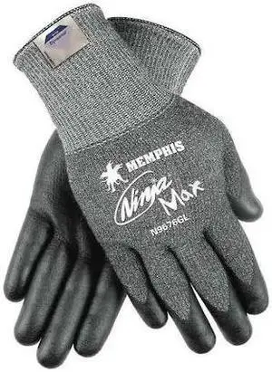 MCR SAFETY N9676GL Cut-Resistant Coated Gloves, Cut Level A3 ,Dipped