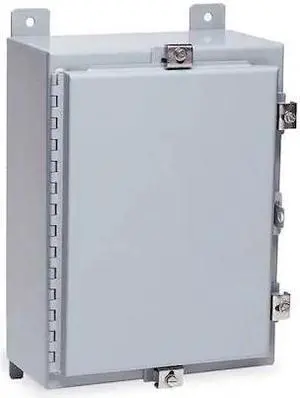 WIEGMANN N4242008 Padlockable Hasp with Clamps Electrical Enclosures, 24 in H,