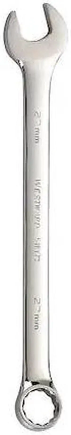WESTWARD 54RY72 Comb. Wrench,27mm,Metric,Full Polish