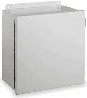 WIEGMANN B161406CH Screw Clamps Electrical Enclosures, 16 in H, 6 in D, 14 in