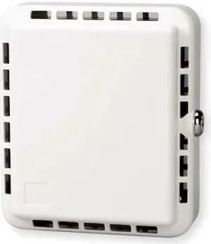 ZORO SELECT 4E647 Universal Thermostat Guard, Off-White, Plastic