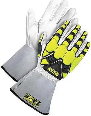 BDG 20-1-1885-X3L Goatskin Cut Resistant 5" gauntlet w/ Backhand Protection,