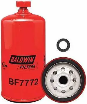 BALDWIN FILTERS BF7772 Fuel Filter,6-21/32 x 3-1/32 x 6-21/32In