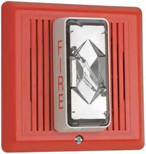 EDWARDS SIGNALING 2452THS-110-R 110 candela horn strobe wall mount