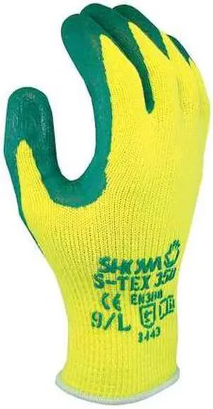 Cut Resistant Gloves, Yellow/Green, XL, PR