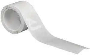 TAPECASE 15C587 Film Tape, 2 in W x 2 in L, 3 mil Thick, Transparent, Acrylic