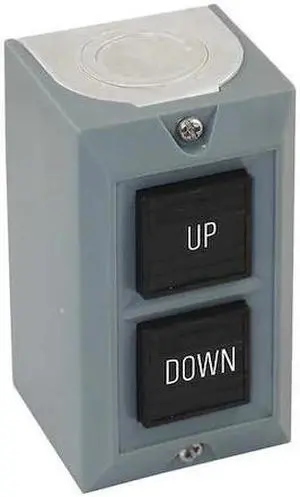 DAYTON 20C795 Push Button Control Station,Up/Down,25mm