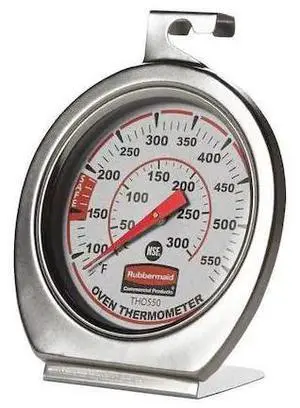 RUBBERMAID COMMERCIAL FGTHO550 Analog Mechanical Food Service Thermometer with
