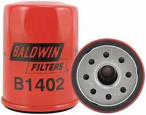 BALDWIN FILTERS B1402 Fuel Filter, Spin-On, 3 1/2 in x 2 9/16 in x 3 1/2 in