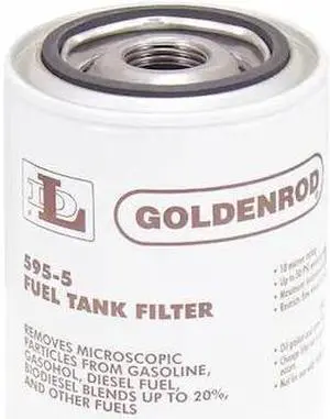 GOLDENROD 595-5 Fuel Filter,3-3/4 x 5 In