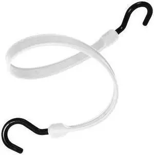 Polystrap,White,36 in. L,Nylon THE BETTER BUNGEE BBS36NW