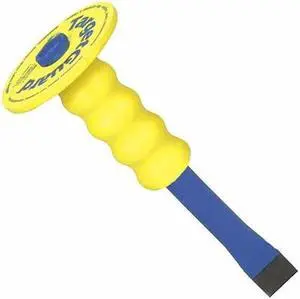 DASCO PRO G337 Guarded Flat Utility Chisel, 1-1/4" Tip x 12" L