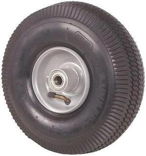 ZORO SELECT 1NWU5 Pneumatic Wheel,10 In,230 lb