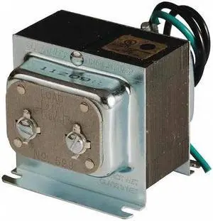 EDWARDS SIGNALING 599 Class 2 Trnsformr,40VA,120VAC,24VAC,Foot