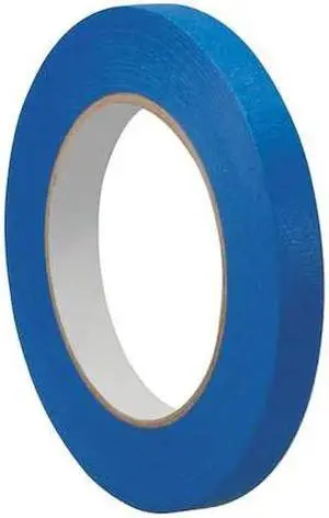 TAPECASE PT14 Painters Masking Tape,Blue,1/4In x 60 Yd