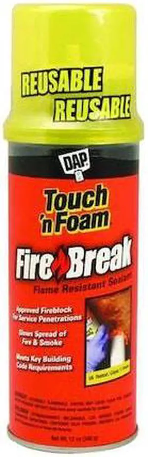 DAP 7565010012 Spray Foam Sealant Kit, Aerosol Application Method Aerosol Can,