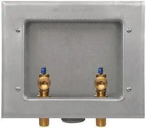 GUY GRAY 82026 Washing Machine Outlet Box Galvanized 1/2" MIP