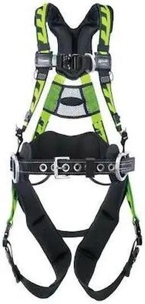 HONEYWELL MILLER AAT-QC23XG AirCore(TM) Tower Full Body Harness, 2XL/3XL, 400