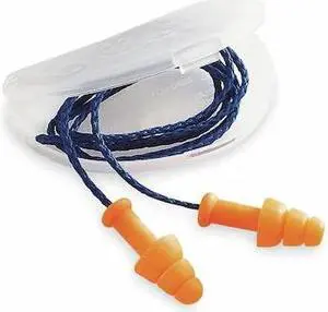 Smartfit Reusable Earplugs, Tpe, Orange, Corded, Hearpack