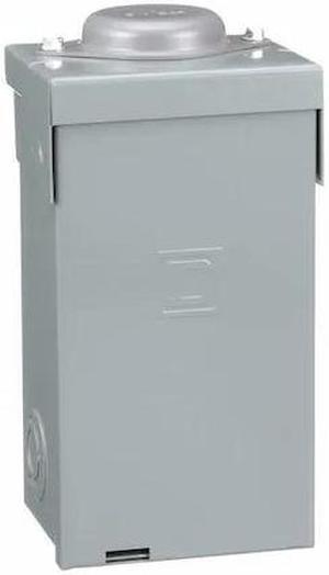 SQUARE D HOM24L70RB Load Center, 2 Spaces, 70A Amps, 120/240V AC
