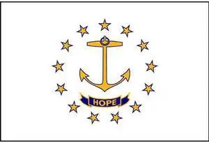 ANNIN FLAGMAKERS 144760 Rhode Island State Flag,3x5 Ft