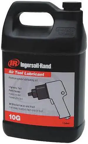 INGERSOLL-RAND 10GW Air Tool Lubricant,1 gal.,Bottle
