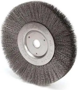 WEILER 93119 Crimped Wire Wheel Wire Brush, Arbor