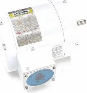 LEESON 113473.00 Washdown Motor,1/2 HP,3-Phase,56C Frame