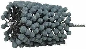 WEILER 34281 CrossFlex Heavy Duty Bore Brush 4-1/4 Diameter 320SC Grit