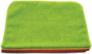 TOUGH GUY 400C55 Microfiber Cleaning Towel 12" x 16", 12PK