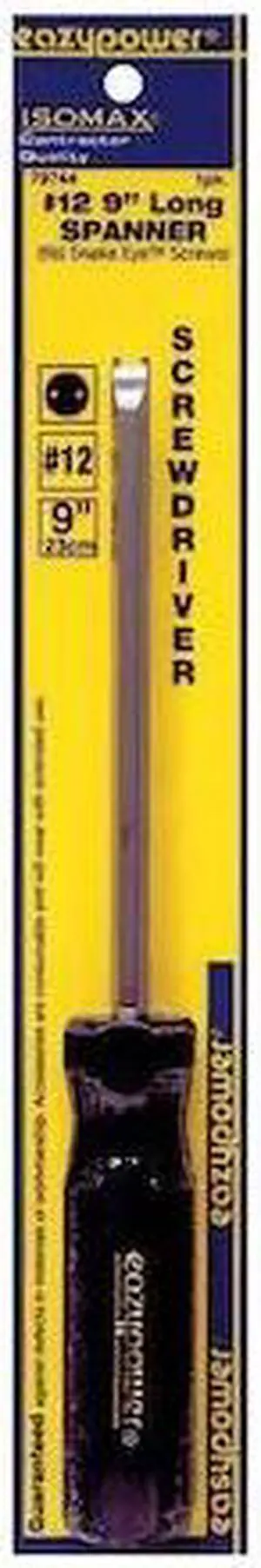 EAZYPOWER 79744 Tamper Resistant Spanner Screwdriver #12 Round