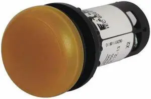 EATON C22-L-Y-120 Raised Indicator Light,Yellow,120VAC